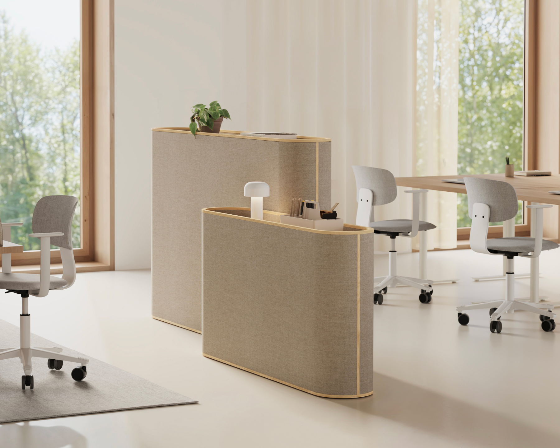 giro acoustic room divider for zilenzio