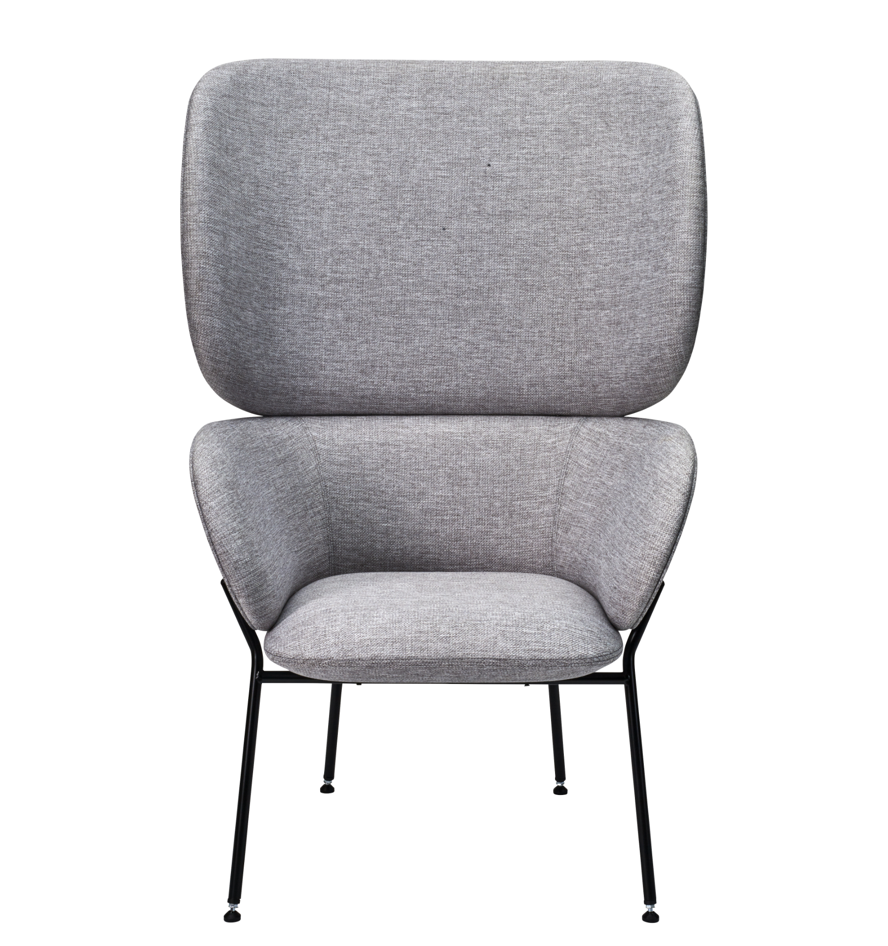 Carmen armchair in contemporary interior showing refined silhouette and tactile upholstery