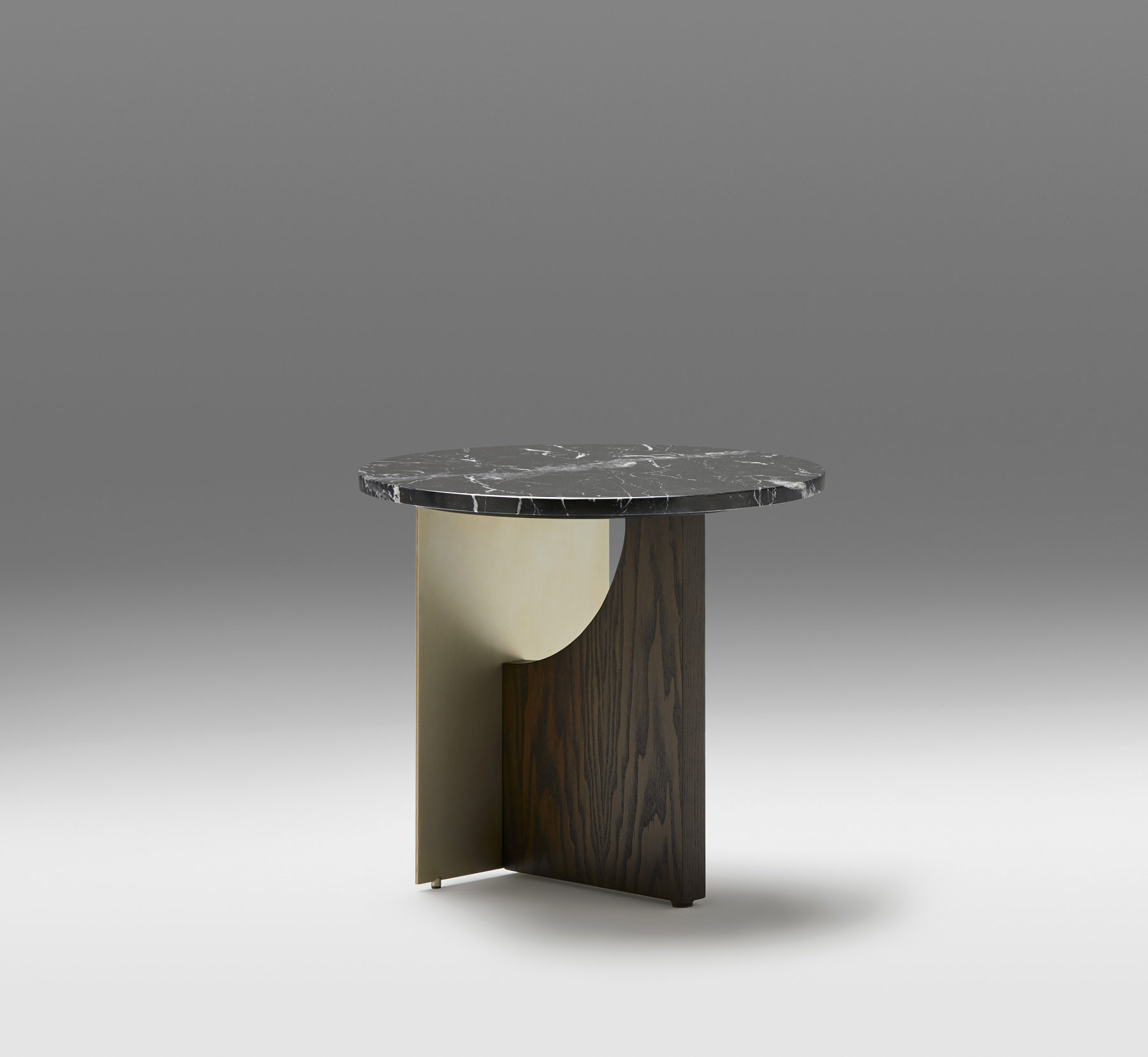 Coro coffee tables arranged in layered composition