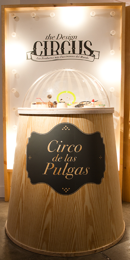Installation view of Design Circus 2009 exhibition highlighting a range of experimental contemporary design works