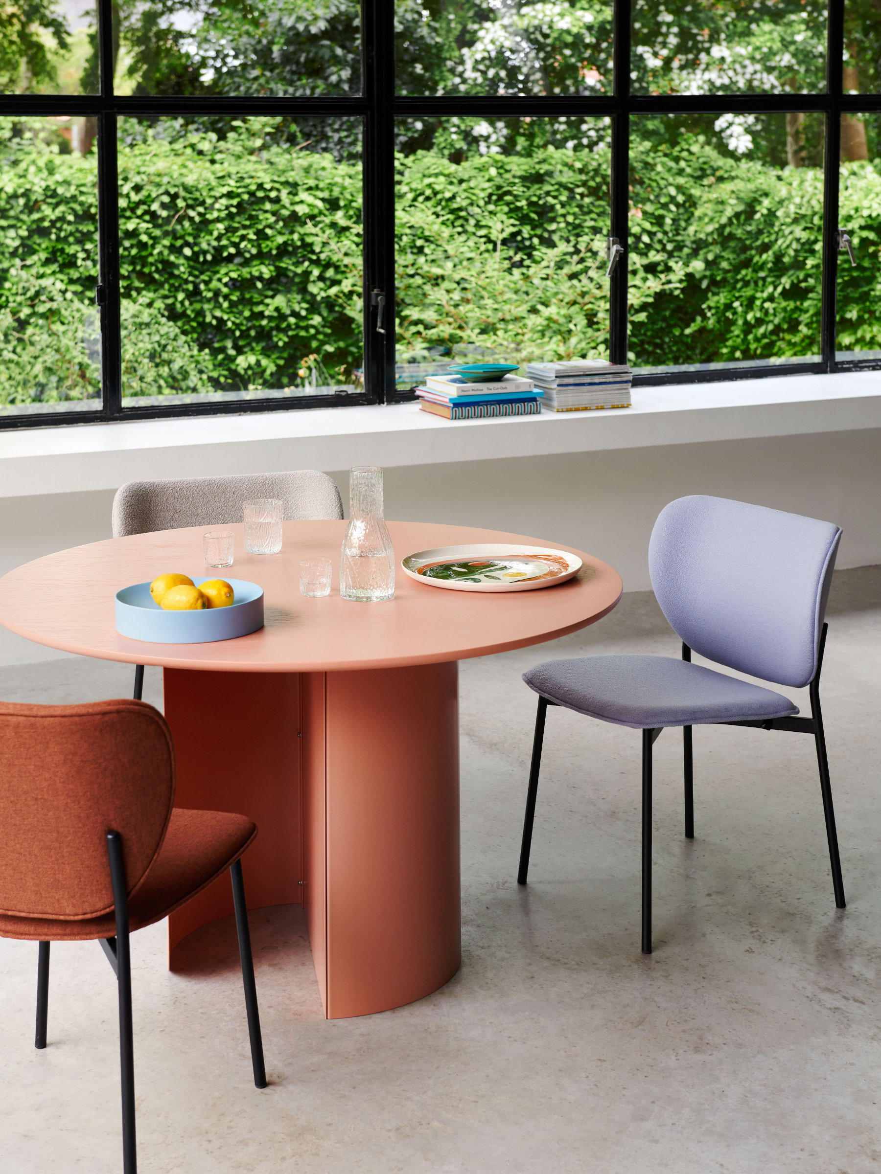 Eve Dining Chair in contemporary dining interior