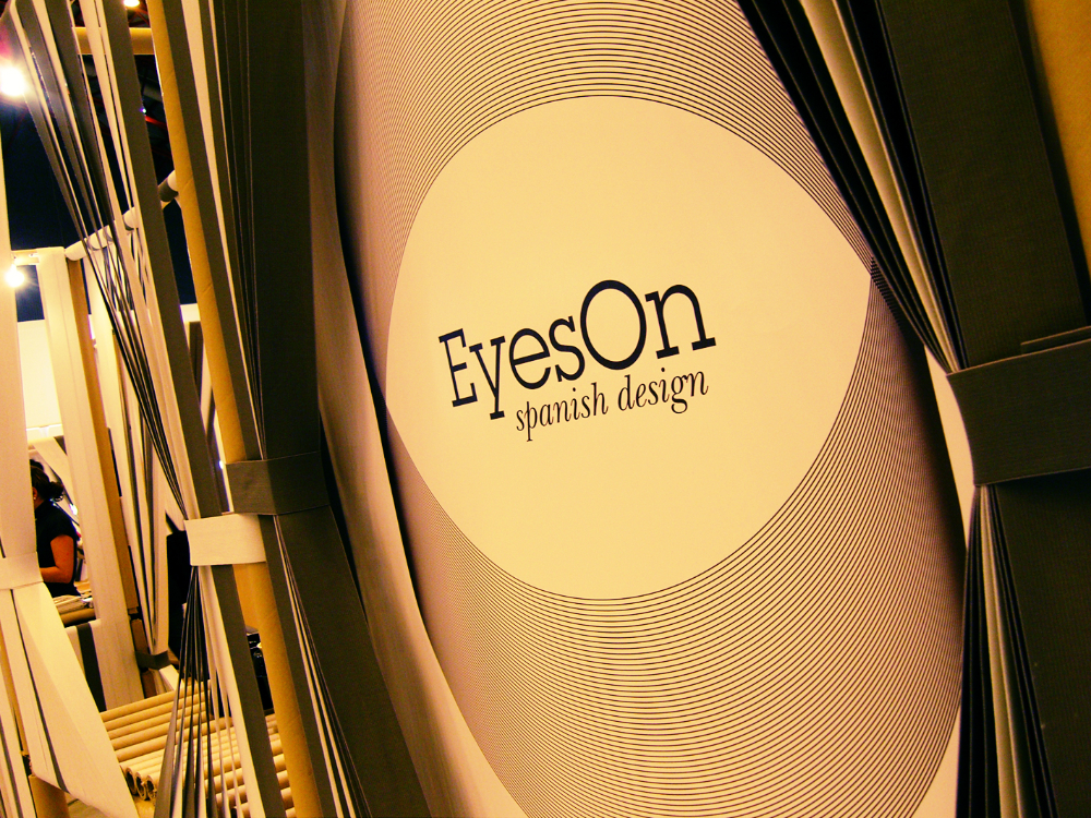 Installation view of Eyes on Spanish Design 2009 exhibition presenting contemporary Spanish design projects