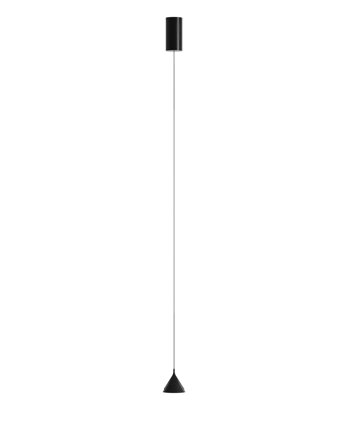 Jewel sustainable lamp with minimalist form and warm light in interior