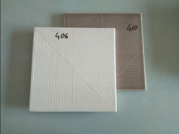 Lins ceramic wall tile pattern with delicate line network