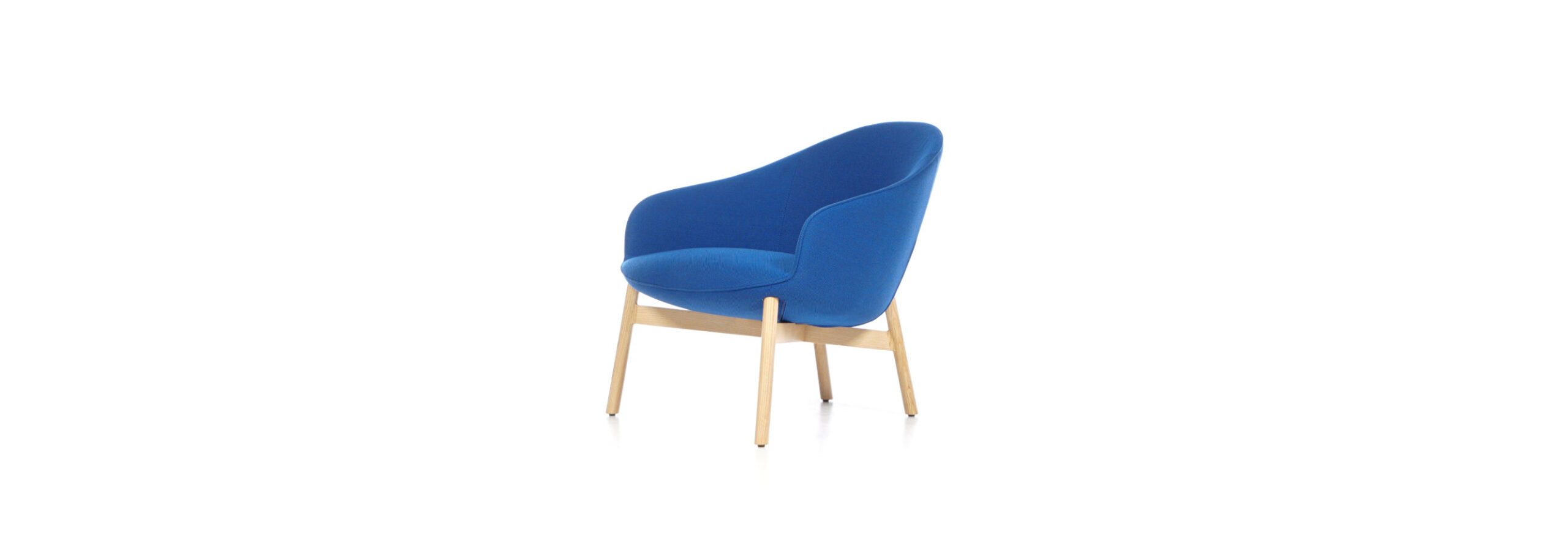 Marina seating collection in contemporary interior with sweeping curves