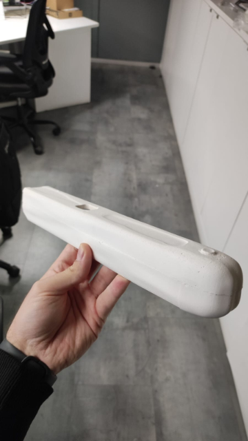 Mediterranean Collection ceiling luminaire in Crismosil featuring radial textured surface and warm integrated LED light