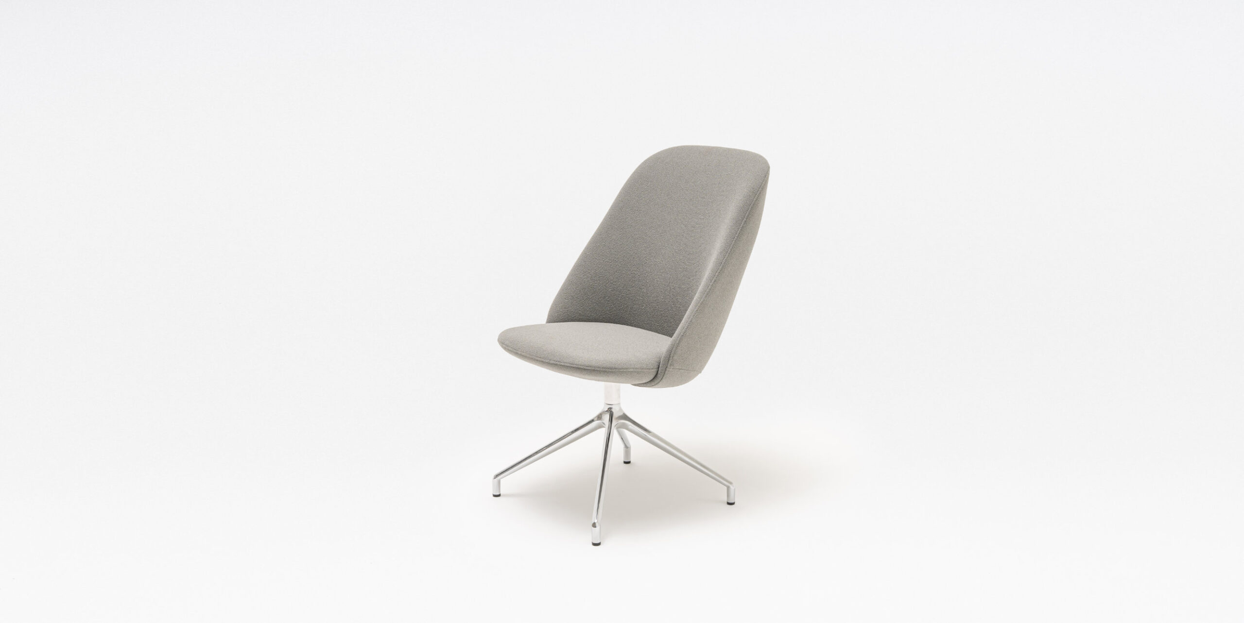 Contemporary chair collection with refined proportions, linear geometry and calm presence