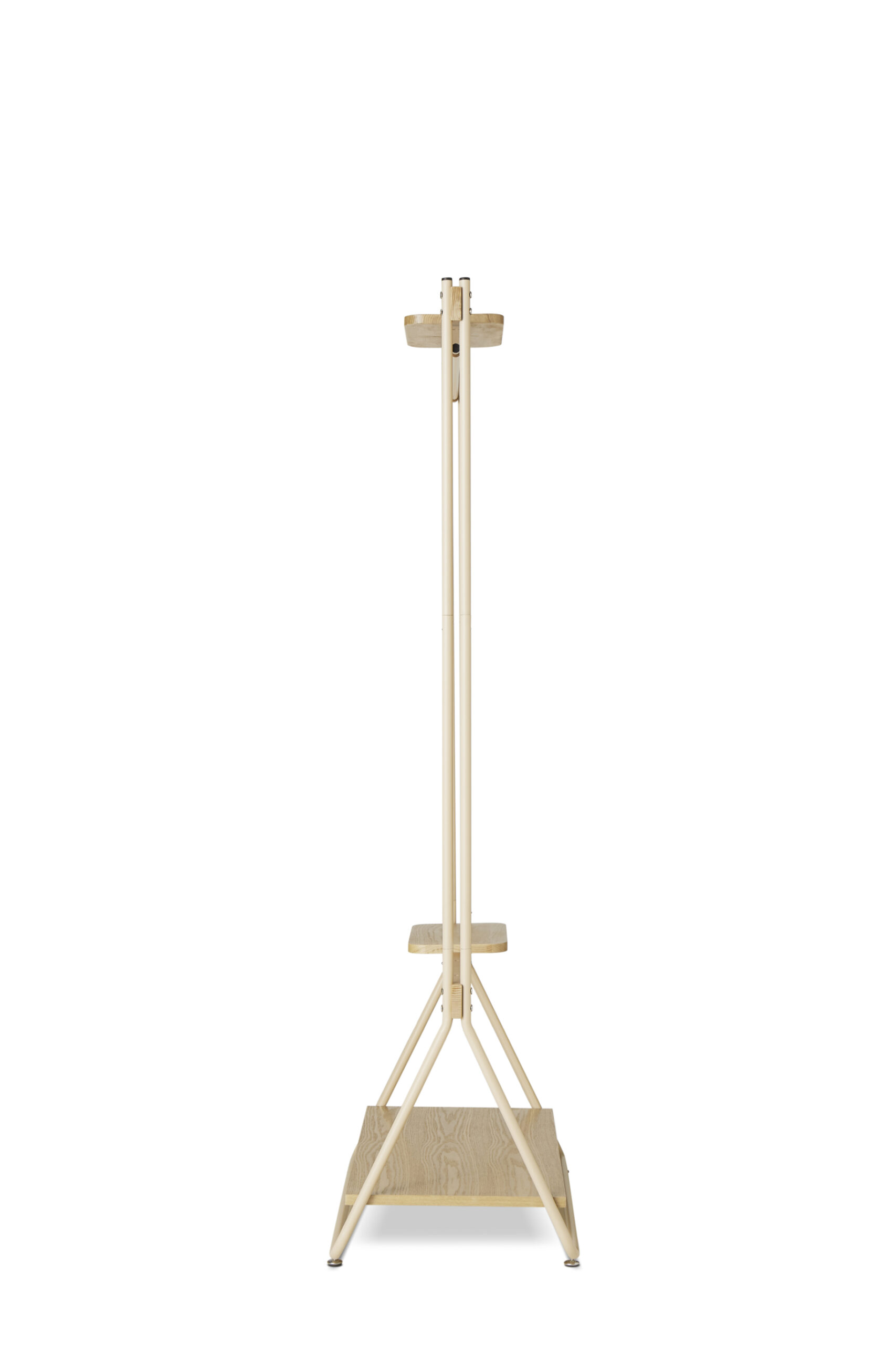 Yes coat rack with Y shaped structure in contemporary interior